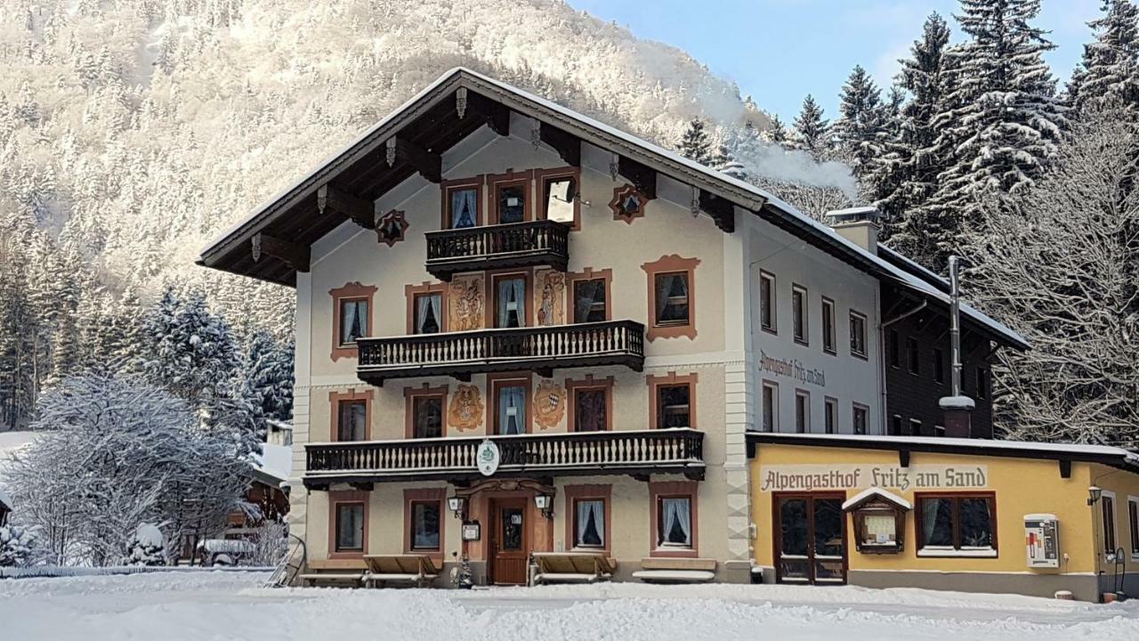 Bergsporthotel Fritz Am Sand Ruhpolding Dış mekan fotoğraf